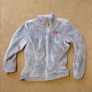 The North Face Light Gray Fleece Jacket